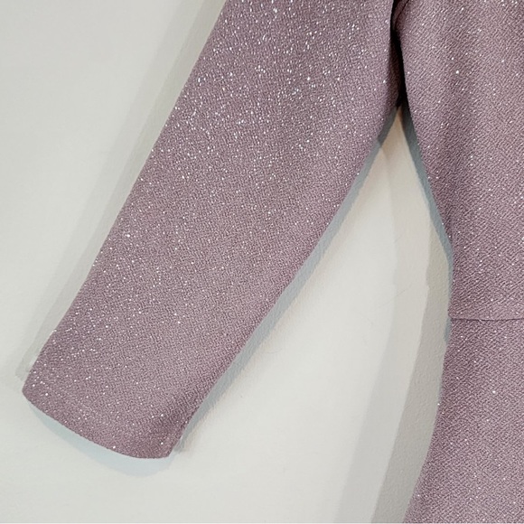 REVOLVE London Times Purple Metallic Sparkle Dress Sz. 6 - Picture 4 of 12